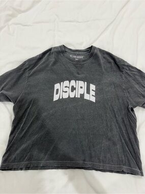 DISCIPLE Black Short Sleeve Graphic Tee